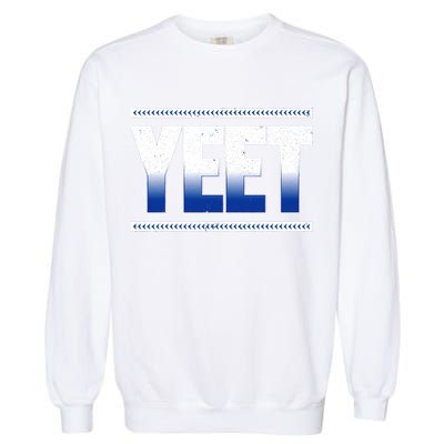 Yeet Blue Garment-Dyed Sweatshirt
