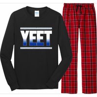 Yeet Blue Long Sleeve Pajama Set