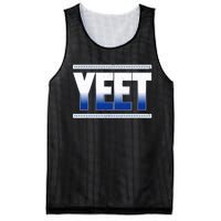 Yeet Blue Mesh Reversible Basketball Jersey Tank