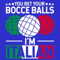 You Bet Your Bocce Balls IM Italian Funny Gift Italian Gift Kids Sweatshirt