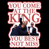 You Come At The King You Best Not Miss Donald Trump Impact Tech Backpack
