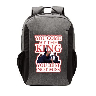 You Come At The King You Best Not Miss Donald Trump Vector Backpack