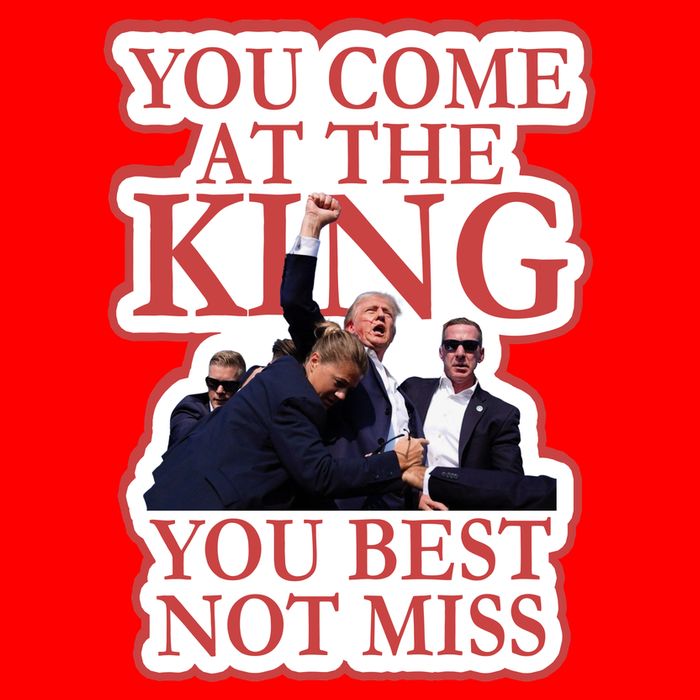 You Come At The King You Best Not Miss Donald Trump 16 in Basic Backpack