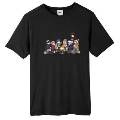 Yuru Camp All Character Gathering Tall Fusion ChromaSoft Performance T-Shirt