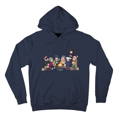 Yuru Camp All Character Gathering Hoodie