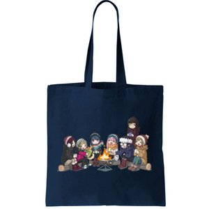 Yuru Camp All Character Gathering Tote Bag