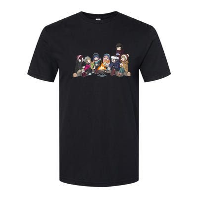 Yuru Camp All Character Gathering Softstyle CVC T-Shirt