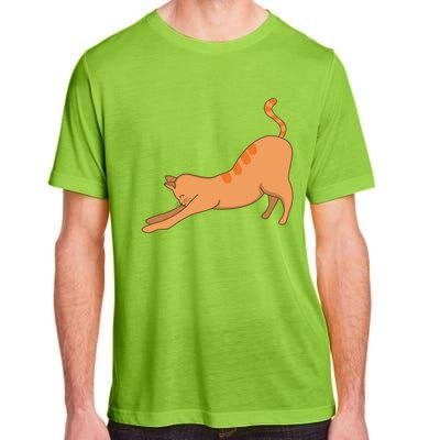 Yoga Cat Art Cat Lover Namaste Cat Yoga Mom Great Gift Adult ChromaSoft Performance T-Shirt