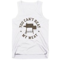 You Can't Beat My Meat BBQ Grilling Chef Funny Grill Tank Top