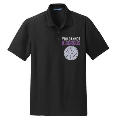 You Cannot B Cereus Microbiologist Microbiology Dry Zone Grid Polo