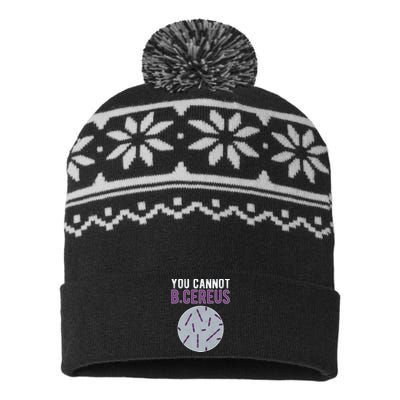 You Cannot B Cereus Microbiologist Microbiology USA-Made Snowflake Beanie