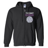 You Cannot B Cereus Microbiologist Microbiology Full Zip Hoodie