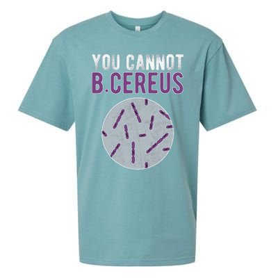 You Cannot B Cereus Microbiologist Microbiology Sueded Cloud Jersey T-Shirt