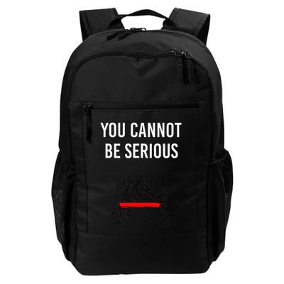 You Cannot Be Serious John Mcenroe Backpack