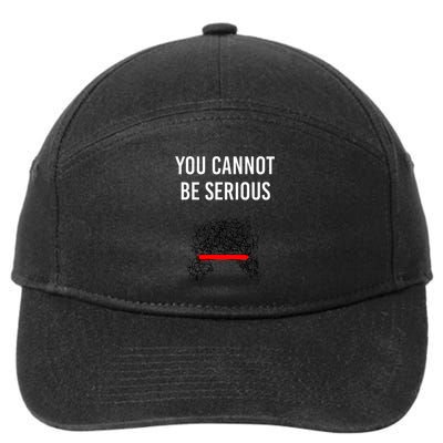 You Cannot Be Serious John Mcenroe 7-Panel Snapback Hat