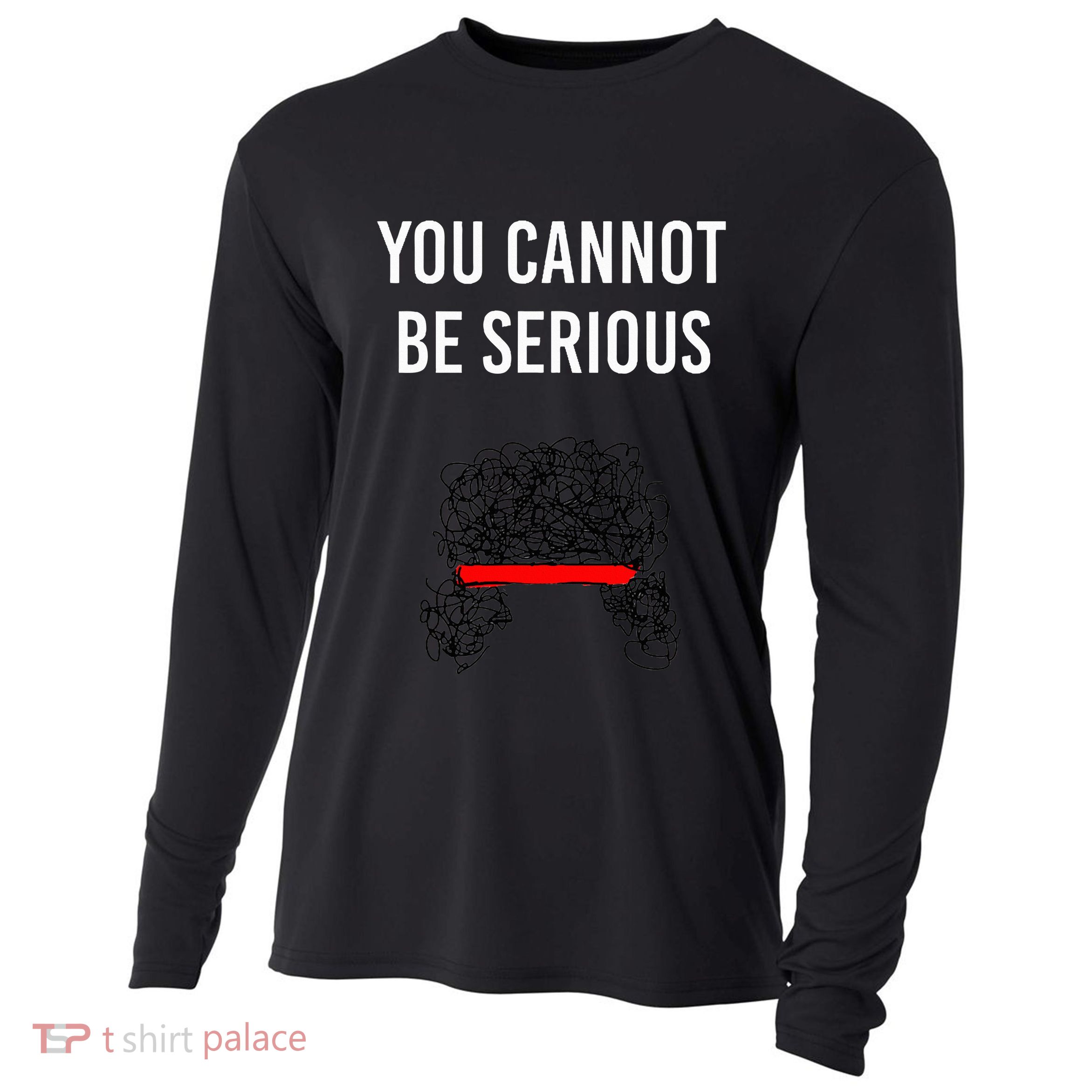 You Cannot Be Serious John Mcenroe Cooling Performance Long Sleeve Crew