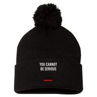 You Cannot Be Serious John Mcenroe Pom Pom 12in Knit Beanie