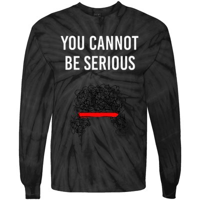 You Cannot Be Serious John Mcenroe Tie-Dye Long Sleeve Shirt