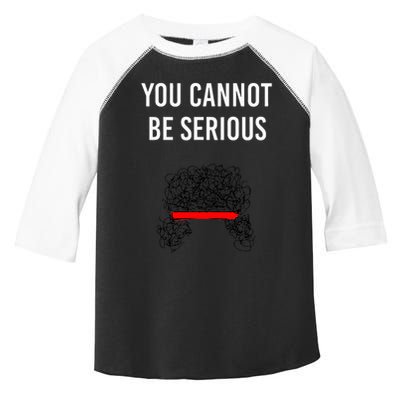 You Cannot Be Serious John Mcenroe Toddler Fine Jersey T-Shirt