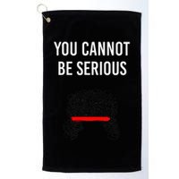 You Cannot Be Serious John Mcenroe Golf Towel