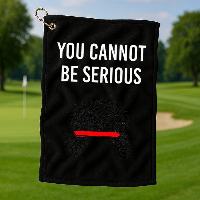 You Cannot Be Serious John Mcenroe Golf Towel