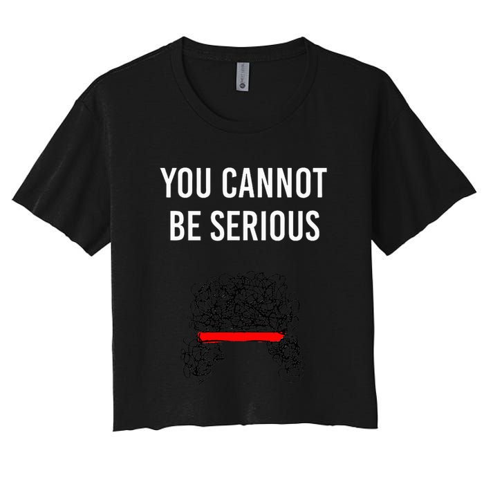 You Cannot Be Serious John Mcenroe Crop Top