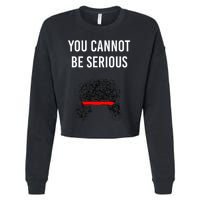 You Cannot Be Serious John Mcenroe Cropped Pullover Crew