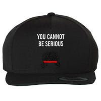 You Cannot Be Serious John Mcenroe Wool Snapback Cap