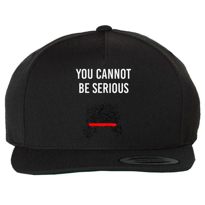 You Cannot Be Serious John Mcenroe Wool Snapback Cap