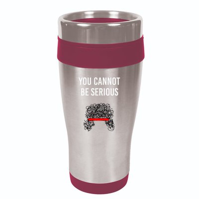 You Cannot Be Serious John Mcenroe 16oz Travel Tumbler