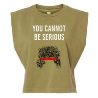 You Cannot Be Serious John Mcenroe Garment-Dyed Women's Muscle Tee