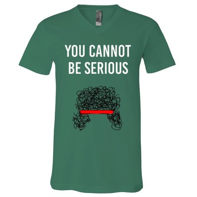 You Cannot Be Serious John Mcenroe V-Neck T-Shirt