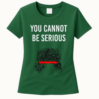 You Cannot Be Serious John Mcenroe Womens T-Shirt