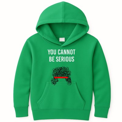 You Cannot Be Serious John Mcenroe Kids Hoodie