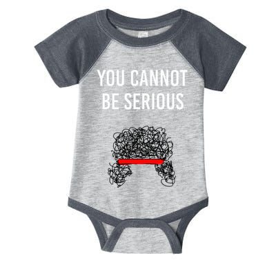 You Cannot Be Serious John Mcenroe Infant Baby Jersey Bodysuit