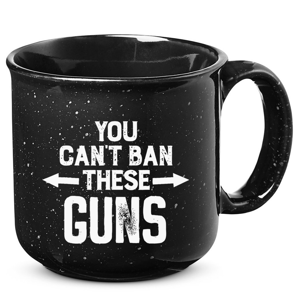 You Cant Ban These Guns 15oz Campfire Ceramic Mug