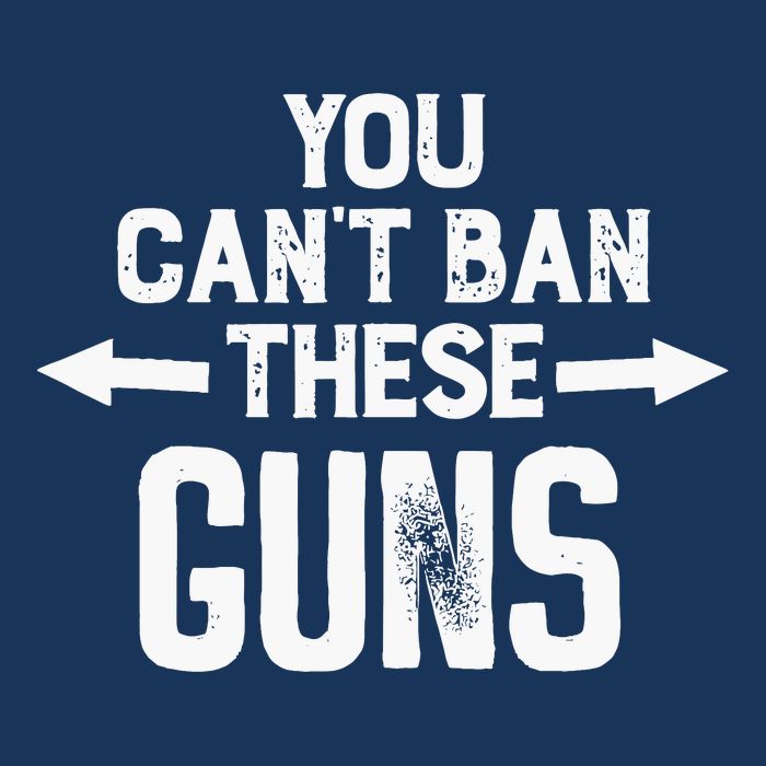 You Cant Ban These Guns Cooling Performance Crew T-Shirt