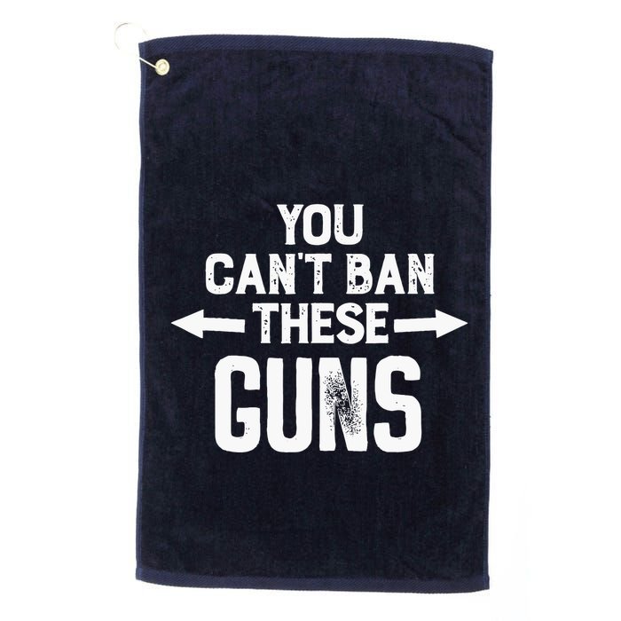 You Cant Ban These Guns Golf Towel