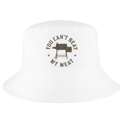 You CanT Beat My Meat Bbq Grilling Chef Cool Comfort Performance Bucket Hat