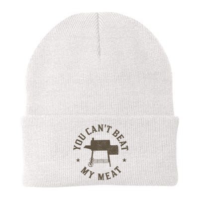 You CanT Beat My Meat Bbq Grilling Chef Knit Cap Winter Beanie