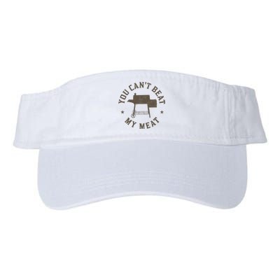 You CanT Beat My Meat Bbq Grilling Chef Valucap Bio-Washed Visor