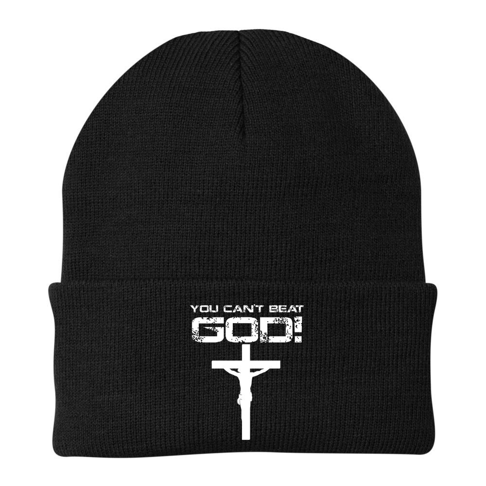 You Can't Beat God Beanie
