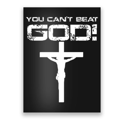 You Can't Beat God Poster