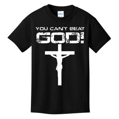 You Can't Beat God Kids T-Shirt