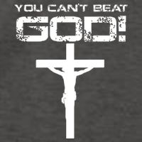 You Can't Beat God Vector Backpack