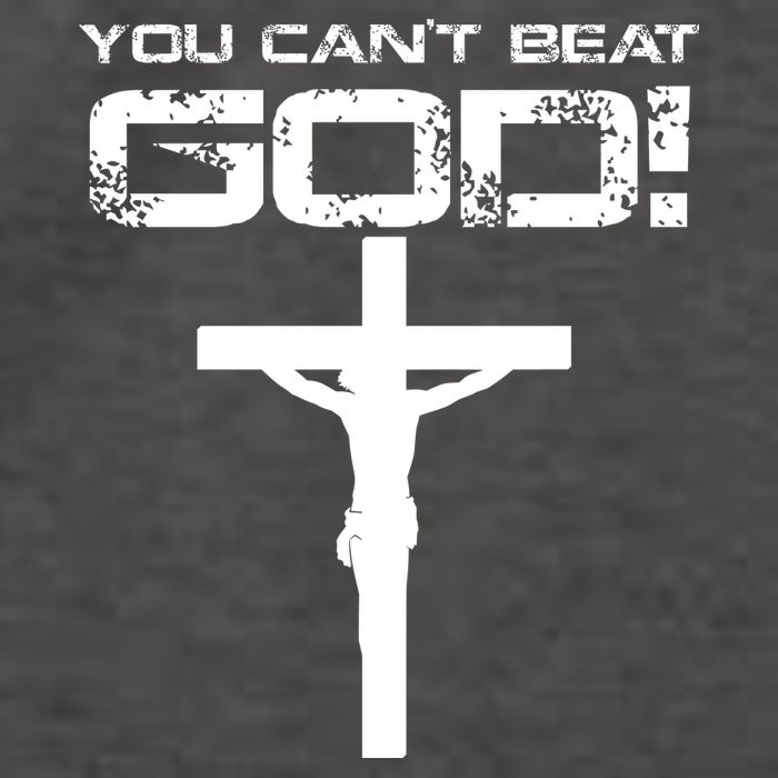 You Can't Beat God Vector Backpack