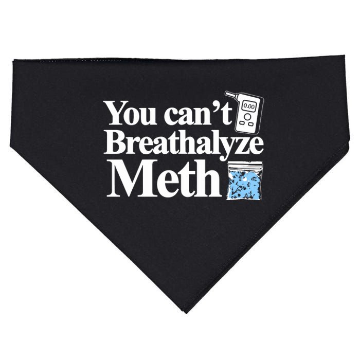 You Cant Breathalyze Meth USA-Made Doggie Bandana