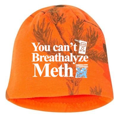 You Cant Breathalyze Meth Kati - Camo Knit Beanie