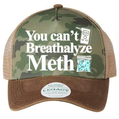 You CanT Breathalyze Meth Legacy Tie Dye Trucker Hat