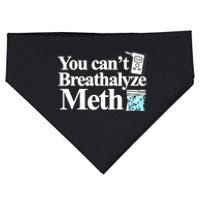 You CanT Breathalyze Meth USA-Made Doggie Bandana